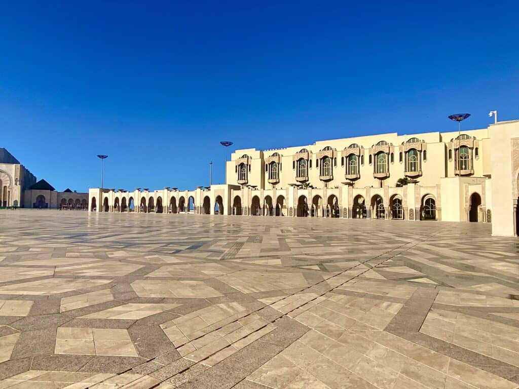 Hassam II Mosque in Casablanca Morocco